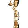 Oscar De La Renta 24karat Gold Plated Swarovski Crystal Clip Earrings in Gold - Lyst