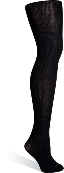 Fogal Black Woolsilkcashmere Nepal Tights - Lyst
