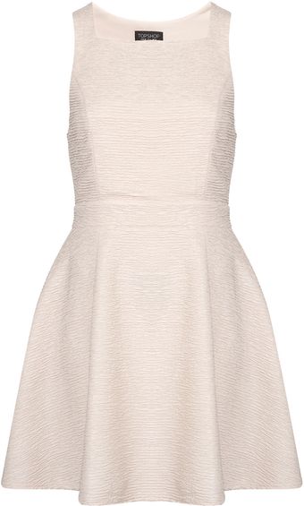 Topshop Open Back Flippy Tunic - Lyst