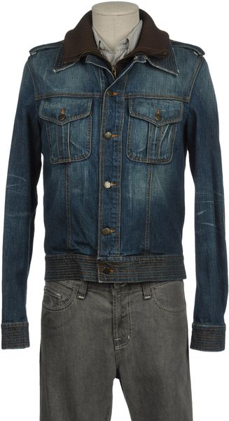 RED Valentino Denim Outerwear - Lyst