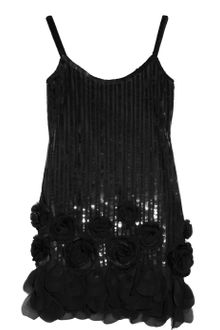 Anna Sui Sequined Tulle Dress - Lyst