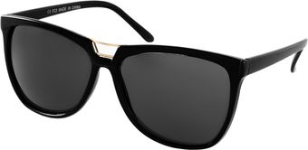 Asos Bridge Detail Cat Eye Sunglasses - Lyst
