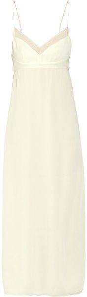 Calvin Klein Karlyn Silkcrepe Dress - Lyst