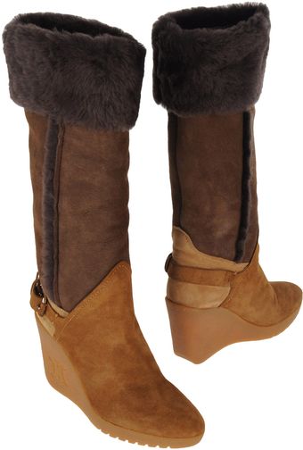 Celine Highheeled Boots - Lyst