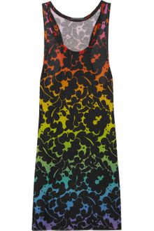 Christopher Kane Printed Stretchjersey Mini Dress - Lyst