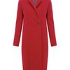 Commuun Red Single Breasted Coat in Red - Lyst