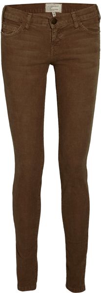 Current/Elliott The Skinny Corduroy Skinny Jeans - Lyst
