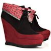 Edmundo Castillo 120mm Cranberry Marlene Wedges in Red (cranberry) - Lyst
