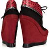 Edmundo Castillo 120mm Cranberry Marlene Wedges in Red (cranberry) - Lyst