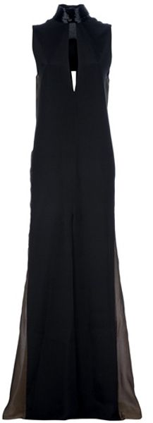 Emilio Pucci Sleeveless Evening Dress - Lyst