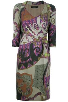 Etro Floral and Paisley Print Dress - Lyst