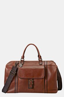 Fossil Estate Framed Leather Duffel - Lyst