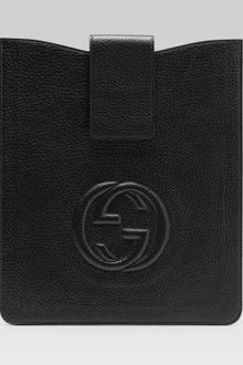 Gucci Soho Leather Ipad Case - Lyst