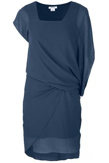 Helmut Lang Draped Dress - Lyst