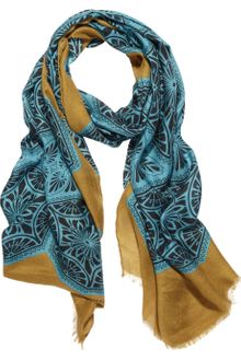 Jonathan Saunders Victoriana Printed Modal and Cashmere Blend Scarf - Lyst