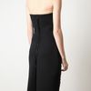 Lanvin Embellished Neoprene Strapless Dress in Black - Lyst