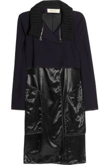 Marni Wooltwill and Satin Coat - Lyst