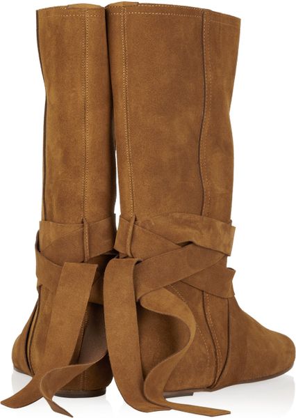michael kors tan boots