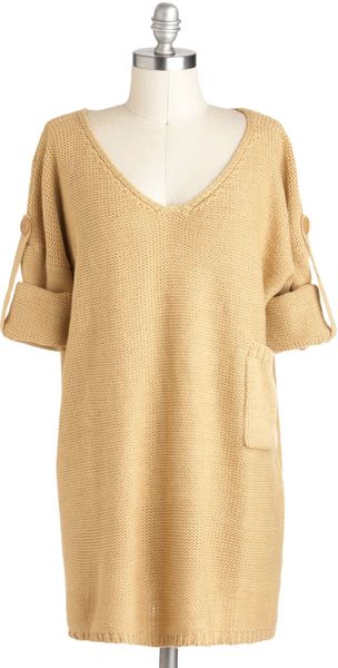 ModCloth Chai Tea Sweater - Lyst