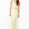 Nasty Gal Siobhan Maxi Dress  in Beige (cream) - Lyst
