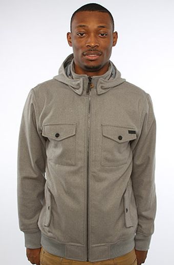 Nixon The Captain Jacket Ii in Charcoal - Lyst