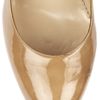 Oscar De La Renta Twotone Patentleather Pumps in Beige (sand) - Lyst