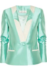 Prabal Gurung Wool and Silkblend Jacket