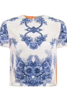Preen Blue Teacup Print Rosemary Top - Lyst