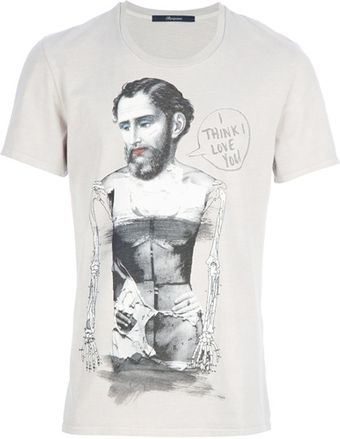 Reception Saint Print Tshirt - Lyst