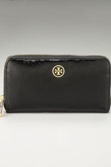 Tory Burch Robinson Continental Wallet - Lyst