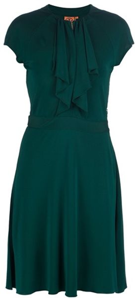 Tory Burch Draped Panel Dress - Lyst