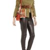 Alexander Mcqueen Embellished Cotton Twill Jacket in Green (sage) - Lyst