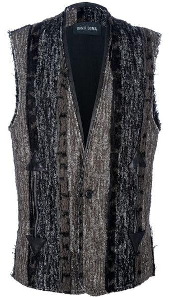 Damir Doma Walu Loose Thread Waistcoat - Lyst