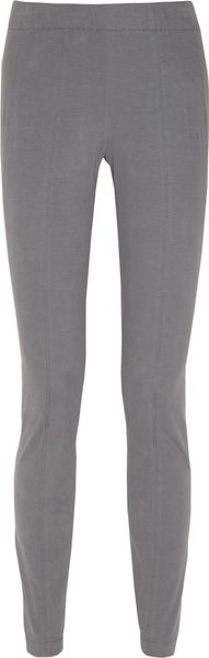 Donna Karan New York Stretch Cottonblend Pants - Lyst