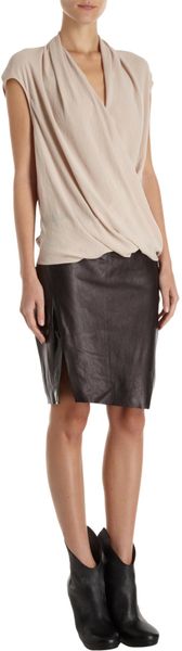 Helmut Lang Shroud Blouse - Lyst