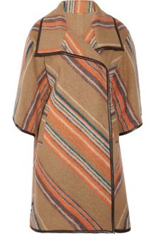 Matthew Williamson Oversized Wool Blend Wrap Coat - Lyst