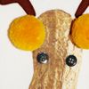 Moschino Reindeer Appliquéd Knitted Wool Sweater in White - Lyst