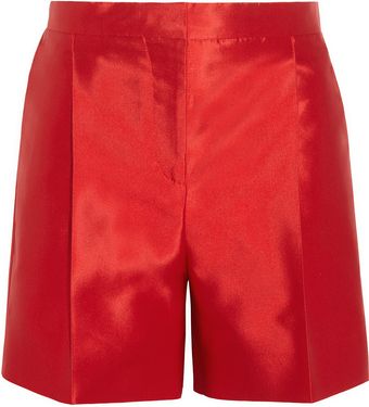 Valentino Tailored Silktwill Shorts - Lyst