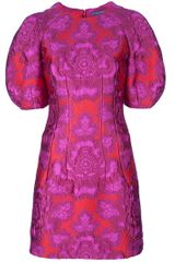 Alexander McQueen Floral Pattern Dress