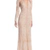 Bibhu Mohapatra Embroidered Filigree Gown in Beige (champagne) - Lyst