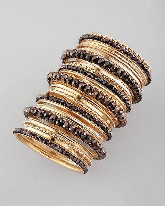 Cara Accessories 24piece Bangle Set - Lyst