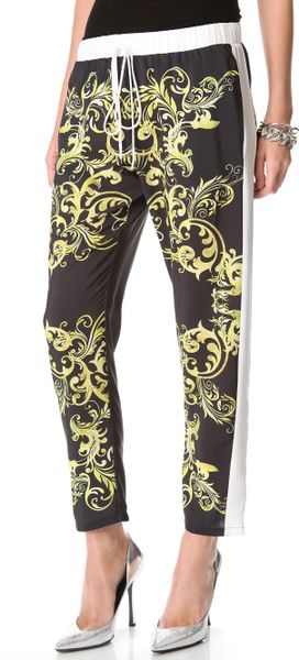 Clover Canyon Neon Filigree Crop Pants - Lyst