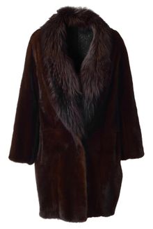 Revillon Mixed Fur Coat - Lyst