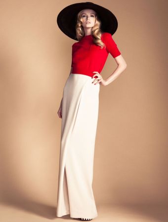 Temperley London Marina Wrap Trouser Skirt - Lyst
