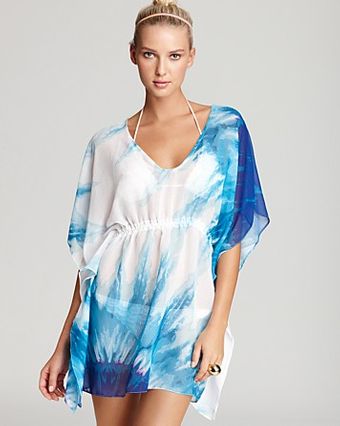 Trina Turk Indio Tie Dye Coverup Tunic - Lyst