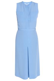 Victoria, Victoria Beckham Midi Sleeveless Dress - Lyst