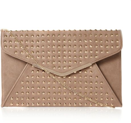 dune envelope clutch bag