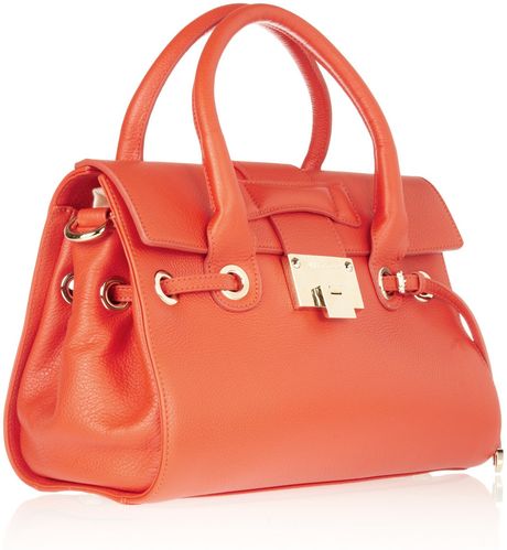 jimmy choo orange bag