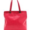Maison Martin Margiela Leather Tote Bag in Red (strawberry) - Lyst