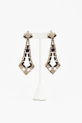 Nasty Gal Crystal Chandelier Earrings